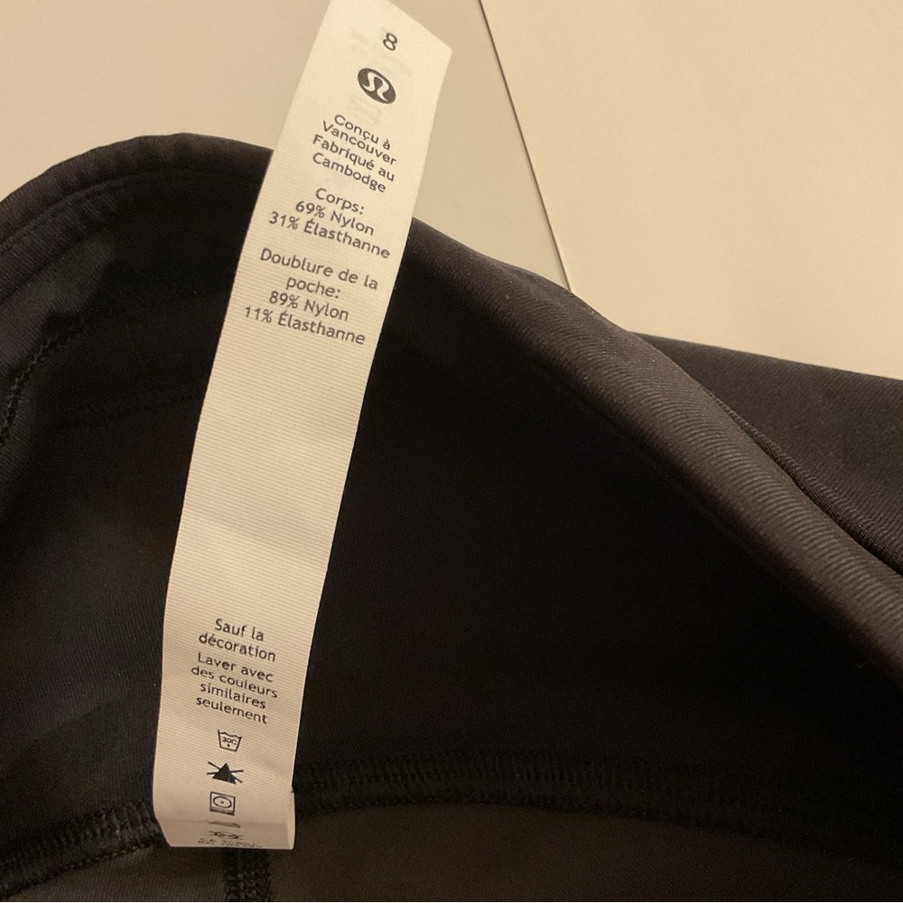 New with tags Lululemon Swift Speed HR Crop 21" leggings size 8 - Picture 12 of 16